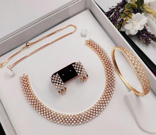 Crystal Radiance 5-Piece Jewelry Gift Set