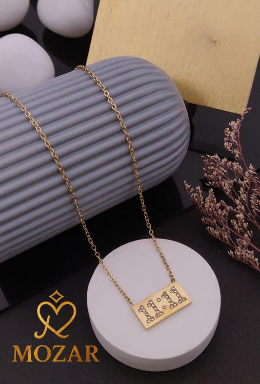 11:11 Gold Pendant Necklace